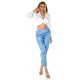 Pantaloni dama jogger bleu denim Jenny Pantaloni dama jogger bleu denim Jenny 5 - jojofashion.ro
