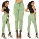 Pantaloni dama kaki cargo cu buzunare aplicate Haru Pantaloni dama kaki cargo cu buzunare aplicate Haru 7 - jojofashion.ro