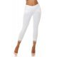 Pantaloni dama mulati, albi, cu talia inalta, Minisse Pantaloni dama mulati, albi, cu talia inalta, Minisse 2 - jojofashion.ro
