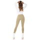 Pantaloni dama mulati, cappuccino, cu talia inalta, Numaky Pantaloni dama mulati, cappuccino, cu talia inalta, Numaky 5 - jojofashion.ro