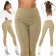 Pantaloni dama mulati, cappuccino, cu talia inalta, Numaky Pantaloni dama mulati, cappuccino, cu talia inalta, Numaky 7 - jojofashion.ro