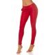 Pantaloni dama mulati, cu talia joasa, rosii, Shalina Pantaloni dama mulati, cu talia joasa, rosii, Shalina 4 - jojofashion.ro