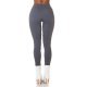 Pantaloni dama mulati, gri, cu talia inalta, Numaky 3 - jojofashion.ro