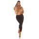 Pantaloni dama mulati, negri, cu talia inalta, Minisse Pantaloni dama mulati, negri, cu talia inalta, Minisse 4 - jojofashion.ro