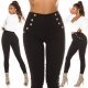 Pantaloni dama mulati, negri, cu talia inalta, Numaky Pantaloni dama mulati, negri, cu talia inalta, Numaky 6 - jojofashion.ro