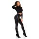 Pantaloni dama mulati piele eco Aria Pantaloni dama mulati piele eco Aria 4 - jojofashion.ro