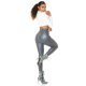 Pantaloni dama mulati piele eco gri Lokna Pantaloni dama mulati piele eco gri Lokna 6 - jojofashion.ro