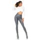 Pantaloni dama mulati piele eco gri Lokna Pantaloni dama mulati piele eco gri Lokna 5 - jojofashion.ro