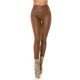 Pantaloni dama mulati piele eco maro Lokna Pantaloni dama mulati piele eco maro Lokna 2 - jojofashion.ro