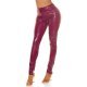 Pantaloni dama mulati, violet, din latex, cu snur la spate, Delicious Pantaloni dama mulati, violet, din latex, cu snur la spate, Delicious 6 - jojofashion.ro