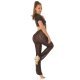 Pantaloni dama negri, transparenti, cu talia inalta, Najjari Pantaloni dama negri, transparenti, cu talia inalta, Najjari 5 - jojofashion.ro