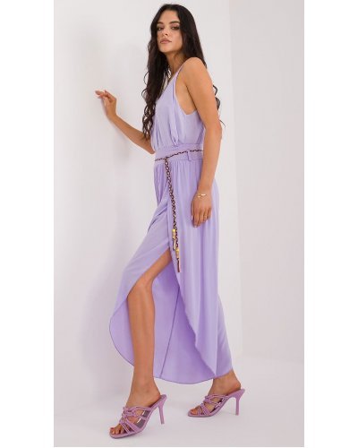 Pantaloni dama, Pantaloni dama salvari, lila, din vascoza, vaporosi, Jocasta2 - jojofashion.ro