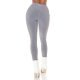 Pantaloni dama skinny, mulati, gri, cu talia inalta, Berennis Pantaloni dama skinny, mulati, gri, cu talia inalta, Berennis 3 - jojofashion.ro