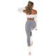 Pantaloni dama skinny, mulati, gri, cu talia inalta, Berennis Pantaloni dama skinny, mulati, gri, cu talia inalta, Berennis 7 - jojofashion.ro