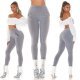 Pantaloni dama skinny, mulati, gri, cu talia inalta, Berennis Pantaloni dama skinny, mulati, gri, cu talia inalta, Berennis 9 - jojofashion.ro