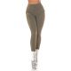 Pantaloni dama skinny, mulati, kaki, cu talia inalta, Berennis Pantaloni dama skinny, mulati, kaki, cu talia inalta, Berennis 2 - jojofashion.ro