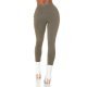 Pantaloni dama skinny, mulati, kaki, cu talia inalta, Berennis Pantaloni dama skinny, mulati, kaki, cu talia inalta, Berennis 3 - jojofashion.ro