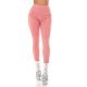 Pantaloni dama skinny, mulati, roz, cu talia inalta, Berennis Pantaloni dama skinny, mulati, roz, cu talia inalta, Berennis 2 - jojofashion.ro