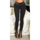 Pantaloni dama skinny, negri, cu talia inalta, Danique Pantaloni dama skinny, negri, cu talia inalta, Danique 2 - jojofashion.ro