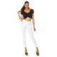 Pantaloni eleganti dama mulati albi in carouri Dizara Pantaloni eleganti dama mulati albi in carouri Dizara 6 - jojofashion.ro