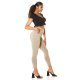 Pantaloni eleganti dama mulati bej in carouri Dizara Pantaloni eleganti dama mulati bej in carouri Dizara 5 - jojofashion.ro