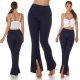 Pantaloni dama eleganti evazati bleumarin navy Verona Pantaloni dama eleganti evazati bleumarin navy Verona 6 - jojofashion.ro