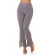 Pantaloni dama eleganti evazati gri Verona Pantaloni dama eleganti evazati gri Verona 2 - jojofashion.ro