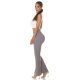 Pantaloni dama eleganti evazati gri Verona Pantaloni dama eleganti evazati gri Verona 5 - jojofashion.ro