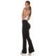 Pantaloni dama eleganti evazati negri Verona Pantaloni dama eleganti evazati negri Verona 5 - jojofashion.ro