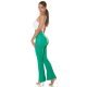 Pantaloni dama eleganti evazati verzi Verona Pantaloni dama eleganti evazati verzi Verona 5 - jojofashion.ro