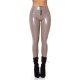 Pantaloni latex de dama cappuccino wetlook Lidy Pantaloni latex de dama cappuccino wetlook Lidy 2 - jojofashion.ro