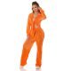 Set pantaloni evazati si camasa, oversize, orange, Reyhan Set pantaloni evazati si camasa, oversize, orange, Reyhan 6 - jojofashion.ro