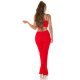 Set pantaloni evazati si top rosu Kosette Set pantaloni evazati si top rosu Kosette 4 - jojofashion.ro