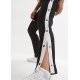 Pantaloni dama trening sport, negri, cu dunga alba si capse Assur 4 - jojofashion.ro