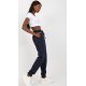 Pantaloni dama trening, bleumarin, din bumbac, Malinda Pantaloni dama trening, bleumarin, din bumbac, Malinda 3 - jojofashion.ro