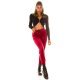 Pantaloni dama trening, burgundy, plusati, jogger, Jill Pantaloni dama trening, burgundy, plusati, jogger, Jill 6 - jojofashion.ro