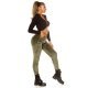 Pantaloni dama trening, kaki, plusati, jogger, Jill Pantaloni dama trening, kaki, plusati, jogger, Jill 8 - jojofashion.ro