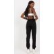 Pantaloni dama trening, negri, din bumbac, Malinda Pantaloni dama trening, negri, din bumbac, Malinda 4 - jojofashion.ro
