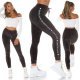 Pantaloni dama trening, negri, din catifea, cu dunga alba, Meribeth 9 - jojofashion.ro