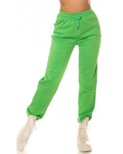 Pantaloni trening dama, casual, verzi, cu talia inalta, jogger, Sevinc Treninguri dama, Pantaloni trening dama, casual, verzi, cu talia inalta, jogger, Sevinc - jojofashion.ro