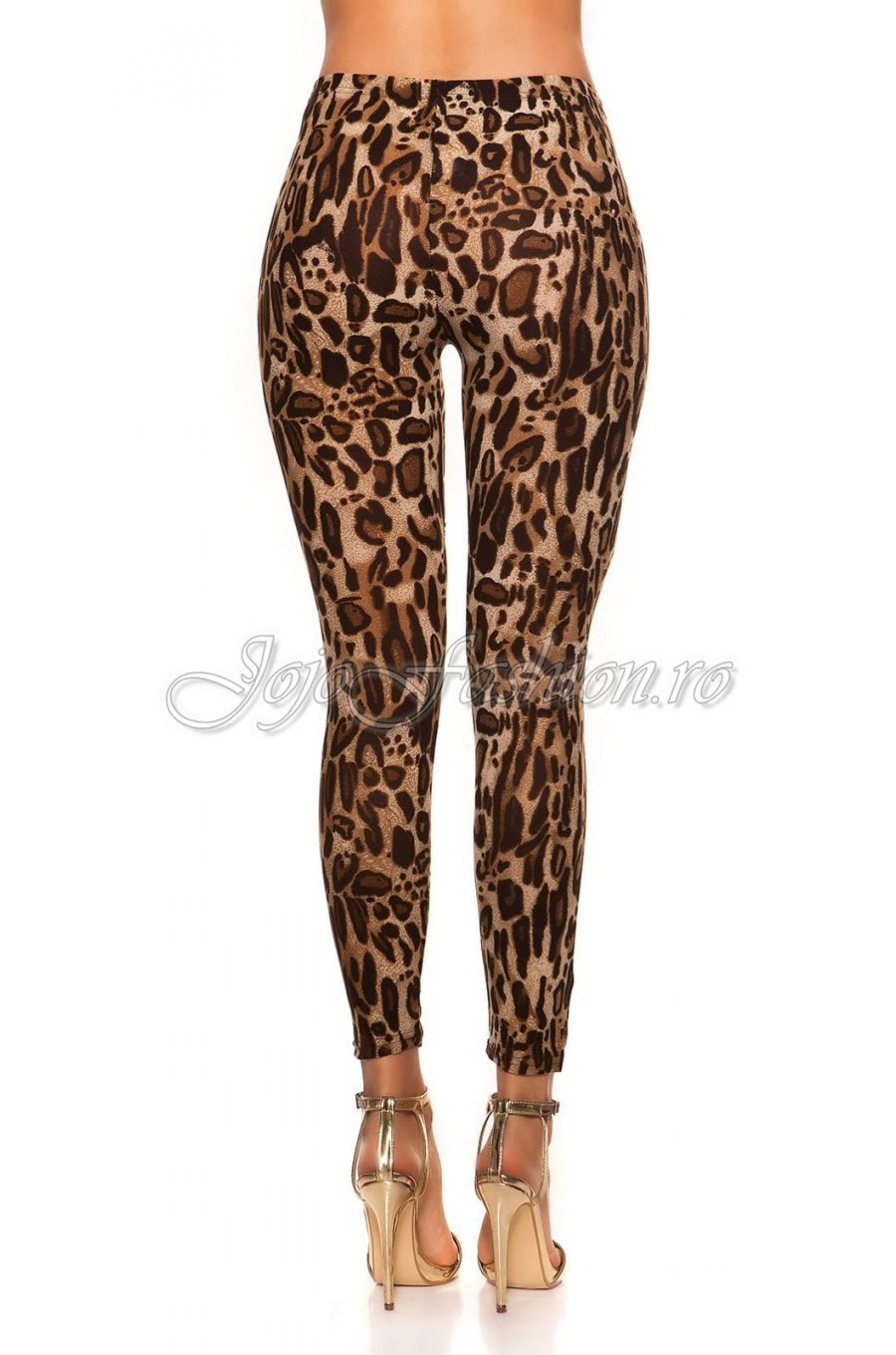 Colanti animal print leopard Gizem 3 - jojofashion.ro