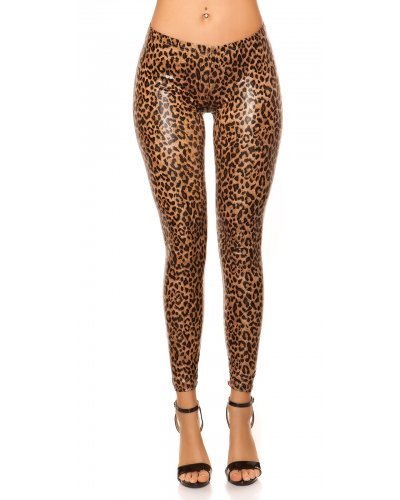 Colanti animal print leopard Bonye Colanti dama, Colanti animal print leopard Bonye - jojofashion.ro