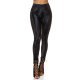 Colanti termici negri cu talie inalta snake print Krissty 3 - jojofashion.ro