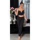 Pantaloni dama eleganti, negri, office, Carlia 6 - jojofashion.ro