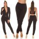 Pantaloni dama eleganti, negri, office, Carlia 7 - jojofashion.ro