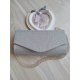 Geanta plic glitter argintiu Brightly 2 - jojofashion.ro