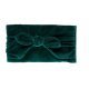 Clutch catifea verde cu funda Croely Clutch catifea verde cu funda Croely 2 - jojofashion.ro