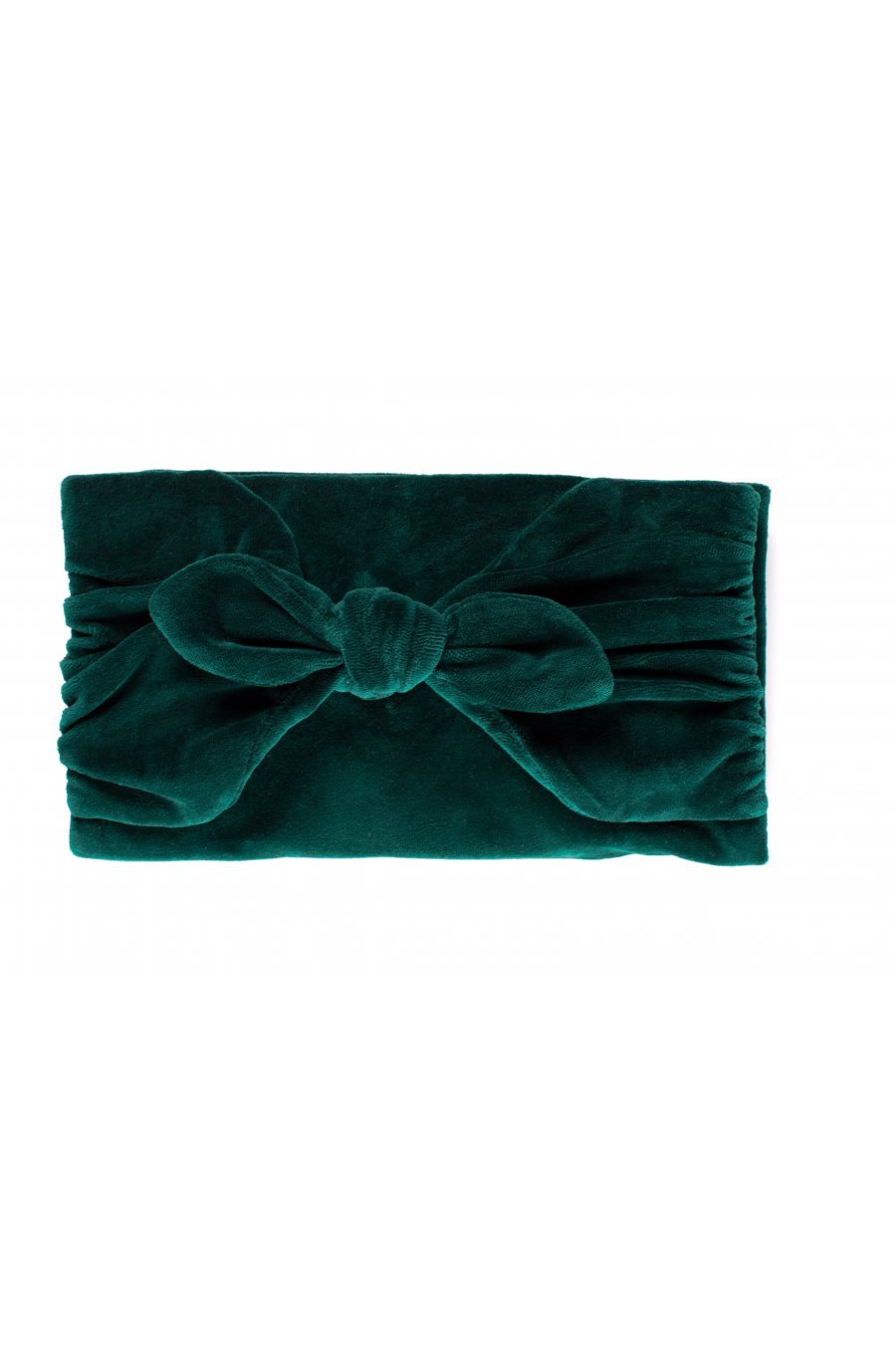 Clutch catifea verde cu funda Croely Clutch catifea verde cu funda Croely 1 - jojofashion.ro