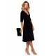 Clutch negru din catifea cu funda Croely Clutch negru din catifea cu funda Croely 4 - jojofashion.ro