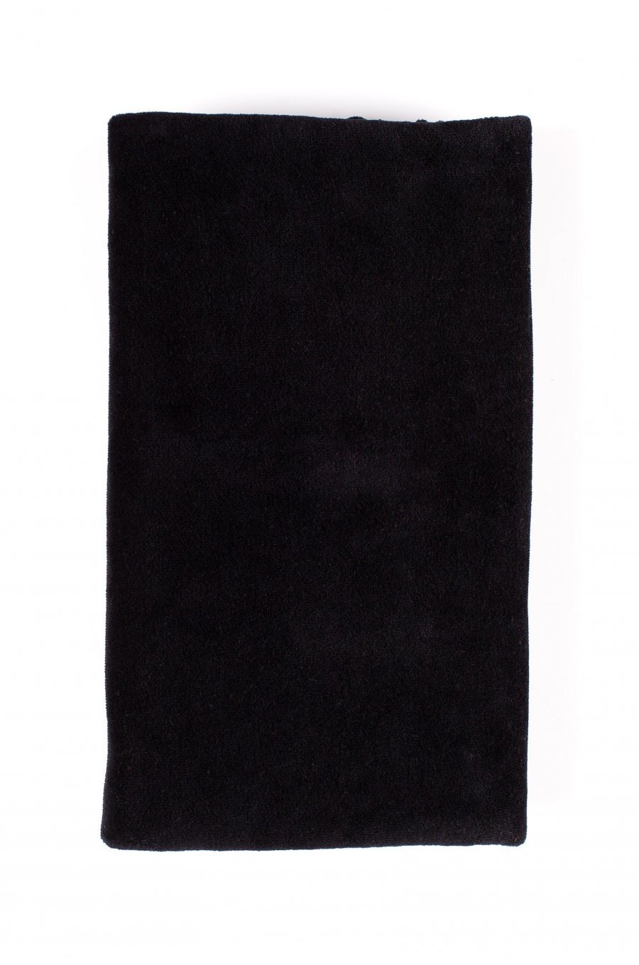 Clutch negru din catifea cu funda Croely Clutch negru din catifea cu funda Croely 4 - jojofashion.ro
